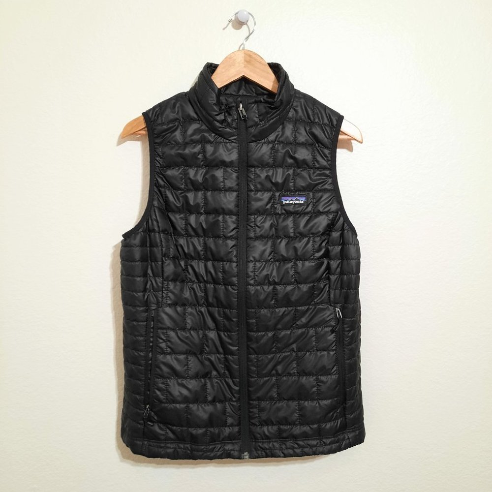 Black Patagonia Nano Puff Vest With Jack Daniels - Picture 9 of 9